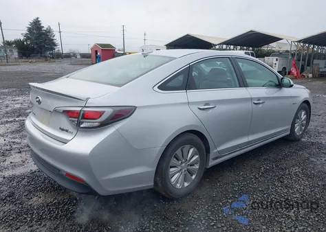 2016 Hyundai Sonata Hybrid Se из США, поврежденный, VIN KMHE24L19GA037320